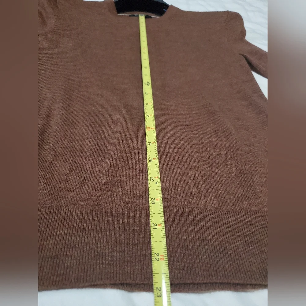 NWOT Brown Merino Wool Sweater Size XS By Banana Republic Factory